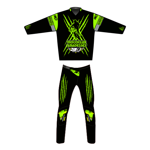 Conjunto Trial Moto Club Abadesses