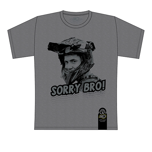 T-shirt Mario Román Sorry Bro (Dark Grey)