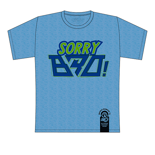 T-shirt Mario Román Sorry Bro 2 (Blue)