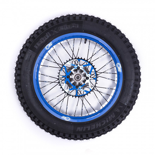 FULL Wheels Stickers Kit for Trial / Enduro (Black)