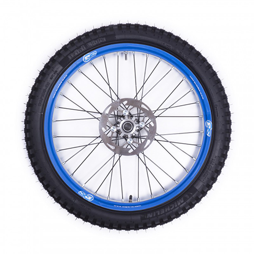 FULL Wheels Stickers Kit for Trial / Enduro (Black)