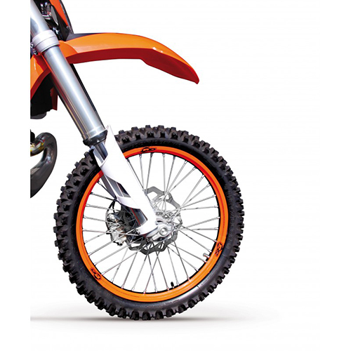 FULL Wheels Stickers Kit for Trial / Enduro (Black)