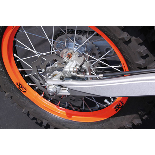 FULL Wheels Stickers Kit for Trial / Enduro (Red)
