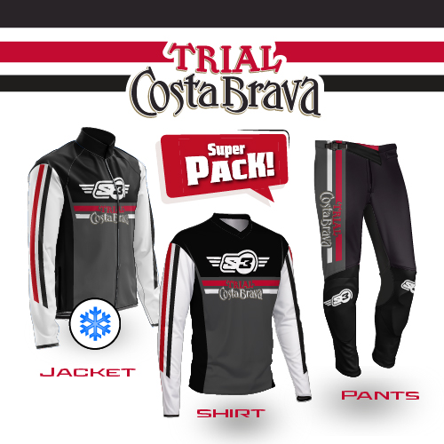 OFERTA!! CAMISETA+PANTALÓN+CHAQUETA TRIAL KIT 6941